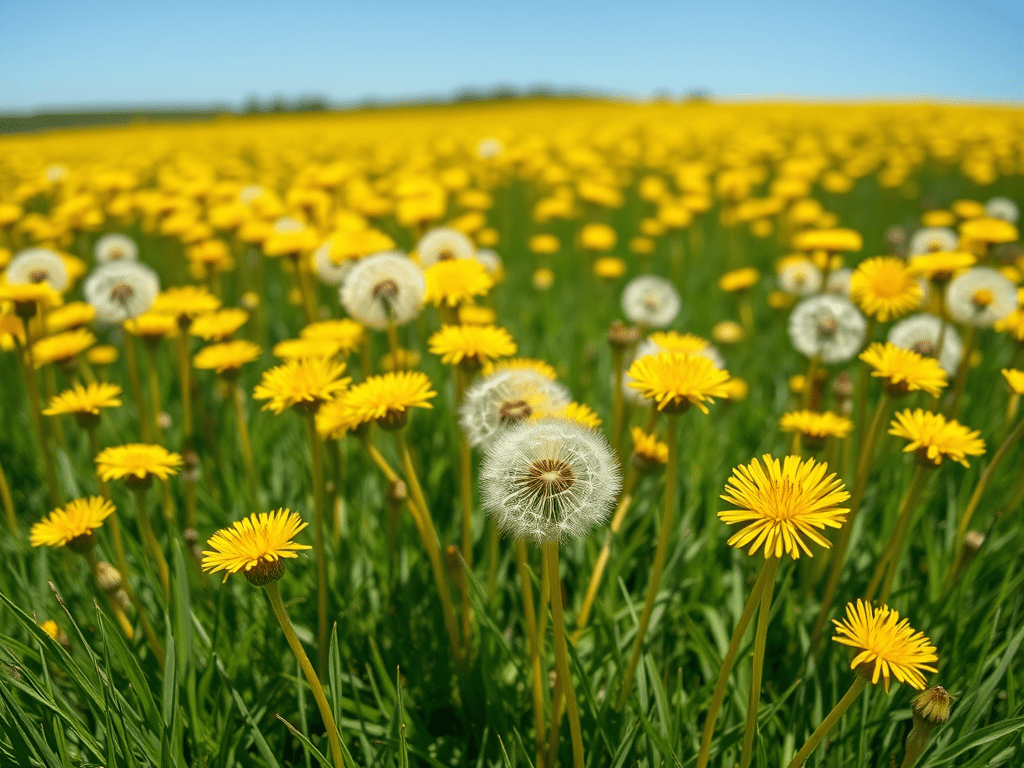 It’s dandelion time!